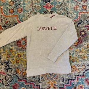 LAFAYETTE COLLEGE HIGH NECK SWEATER